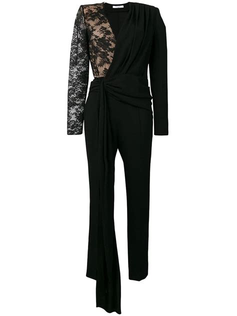 givenchy lace jumpsuit|Givenchy pants for women.